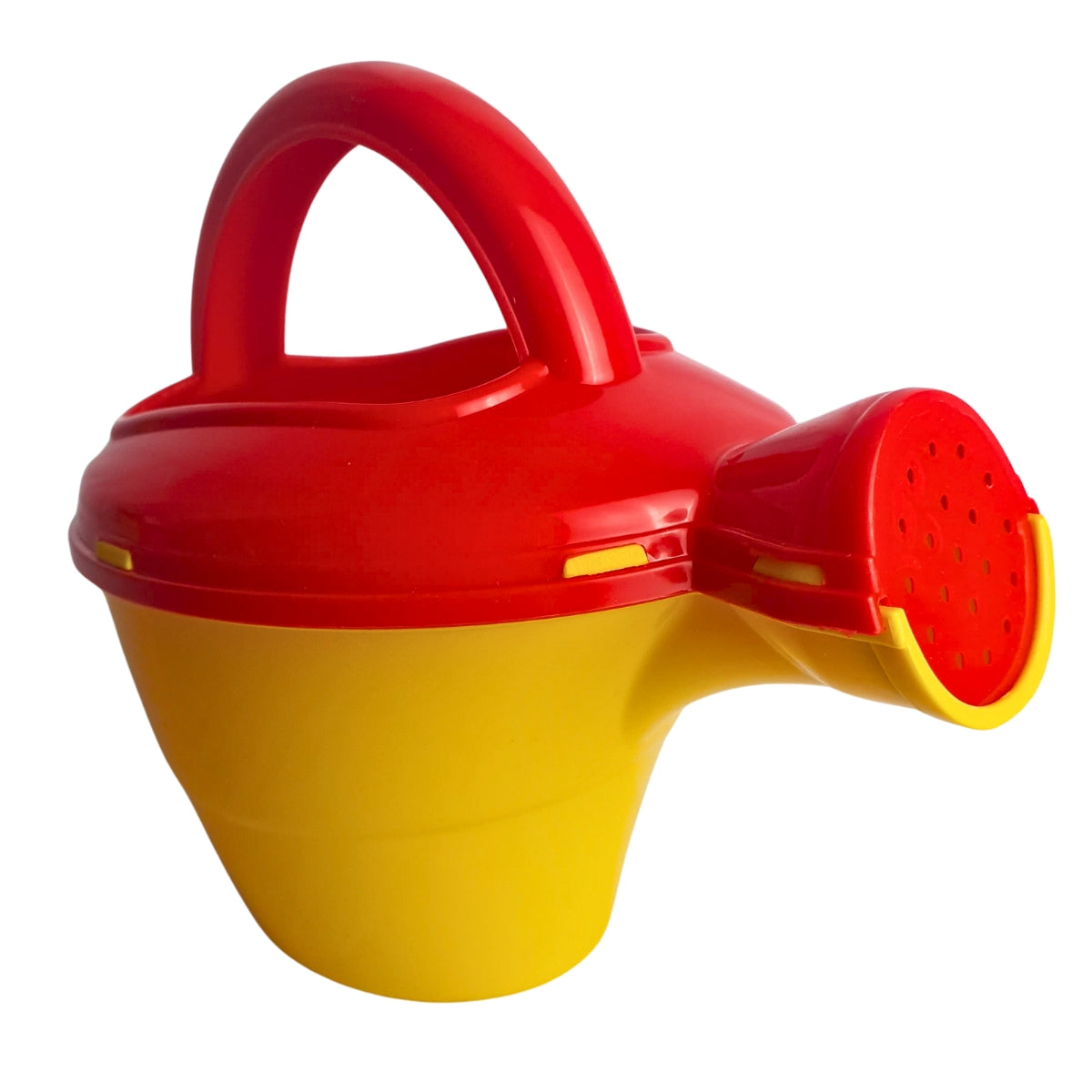 Regador Infantil Vermelho Com Amarelo - Brinquedo Para Piscina e Praia