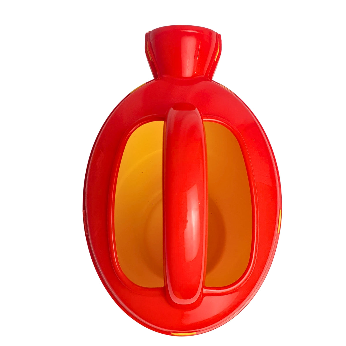 Regador Infantil Vermelho Com Amarelo - Brinquedo Para Piscina e Praia