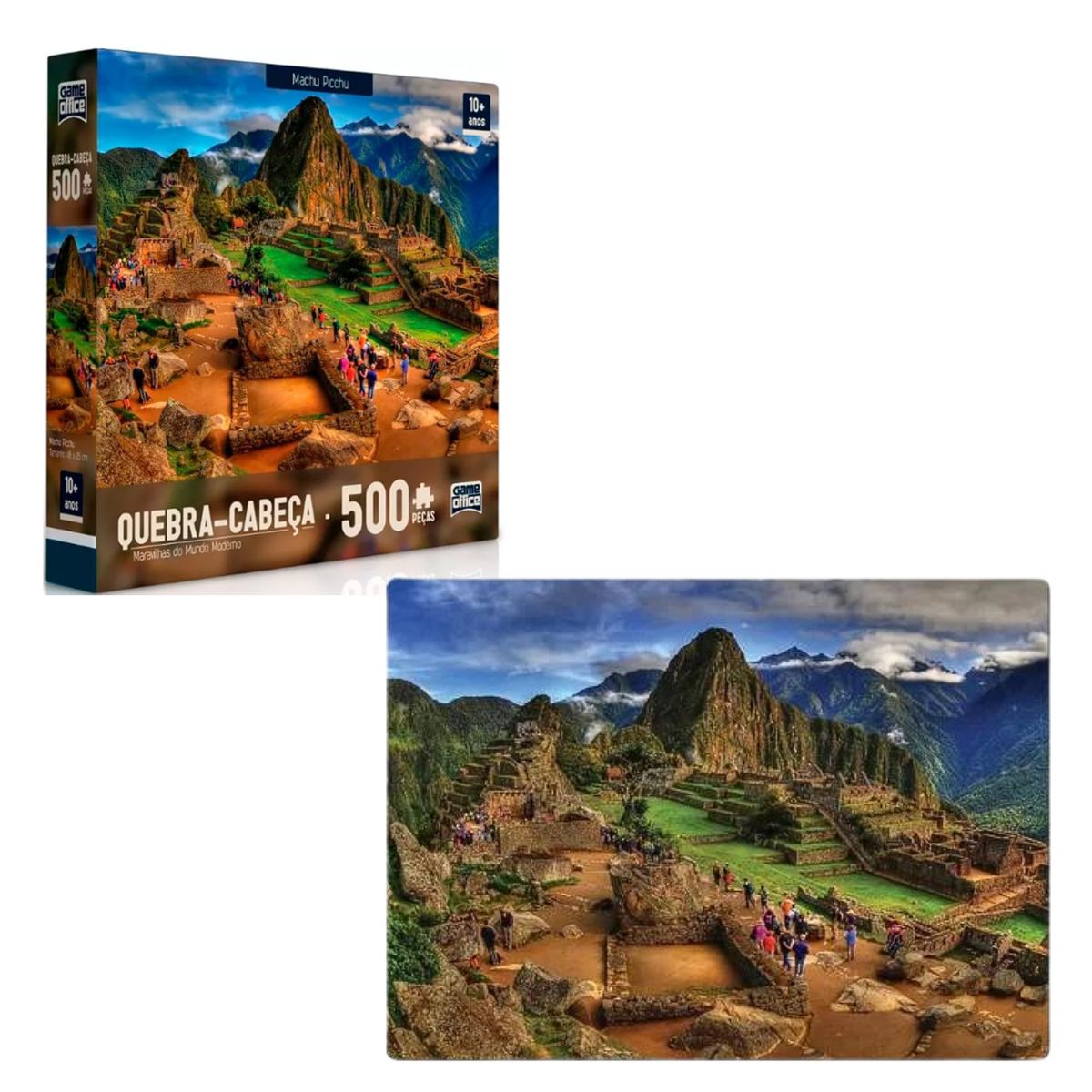 Quebra Cabeça Machu Picchu Maravilhas Do Mundo Moderno 500 Peças -  Toyster