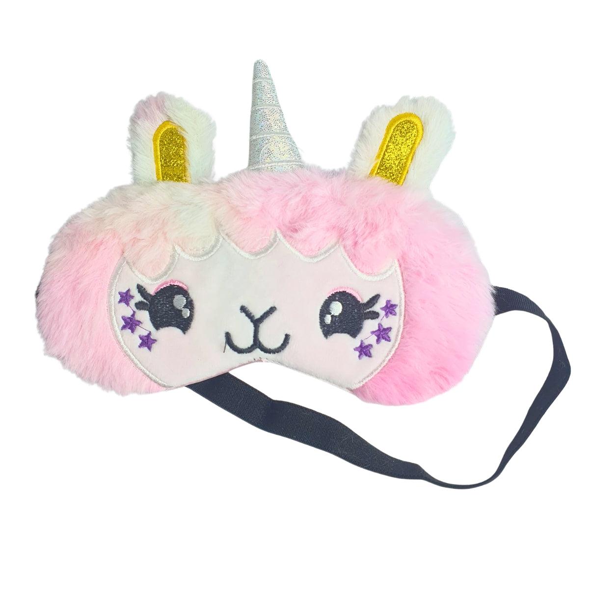 Máscara Lhama Tie-Dye - Máscara de Descanso com Bolsa em Gel