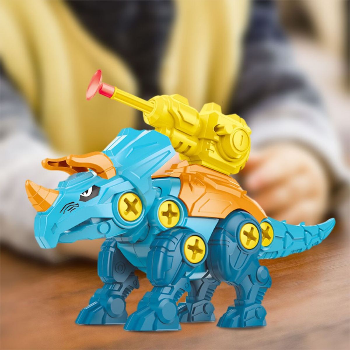 Ovo De Dinossauro War Brinquedo Monta E Desmonta Parafuso E Chave - Ark Toys