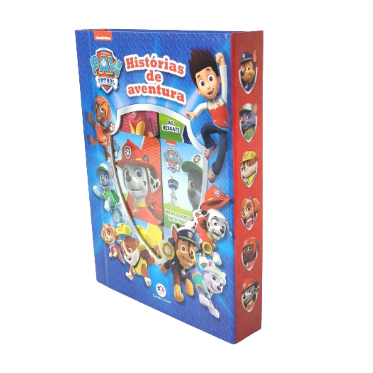 Livros Box Com 6 Minilivros Patrulha Canina - Histórias De Aventura - Ciranda Cultural