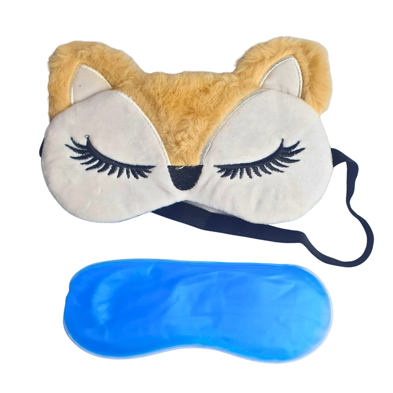 Máscara Raposa - Máscara de Descanso com Bolsa em Gel