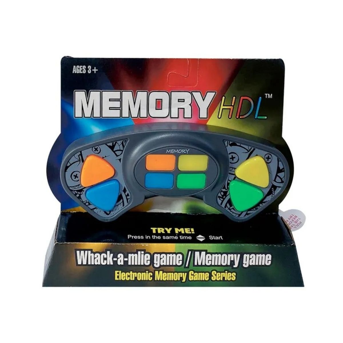 Jogo Da Memória Brinquedo Eletrogame Controle Hdl Q.i 130