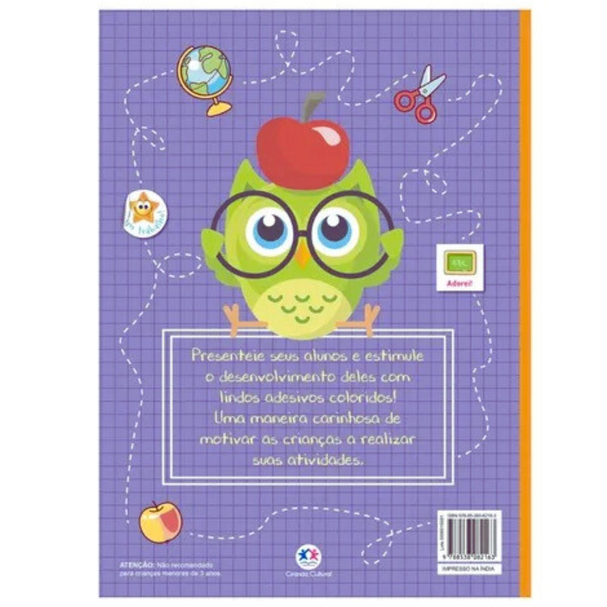 Livro Adesivos 1500 Adesivos para Professores  / Incentive seus Alunos a Aprender - Ciranda Cultural