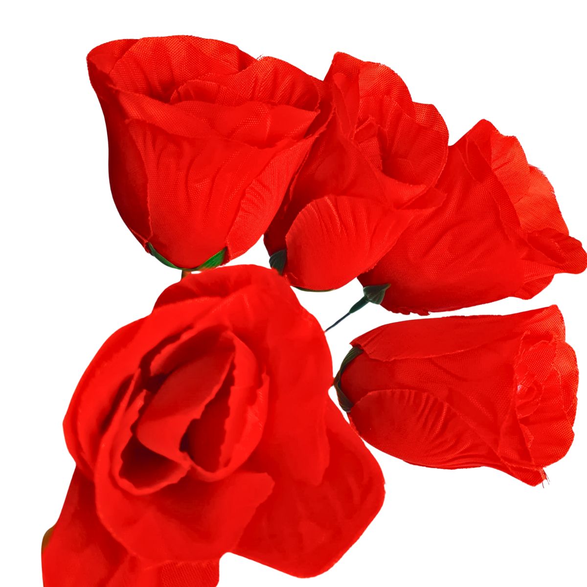 Kit Porta Retrato Coração Rosa Amor Love + 5 Botões de Rosas Artificiais Embalado Celofane C/ Tag