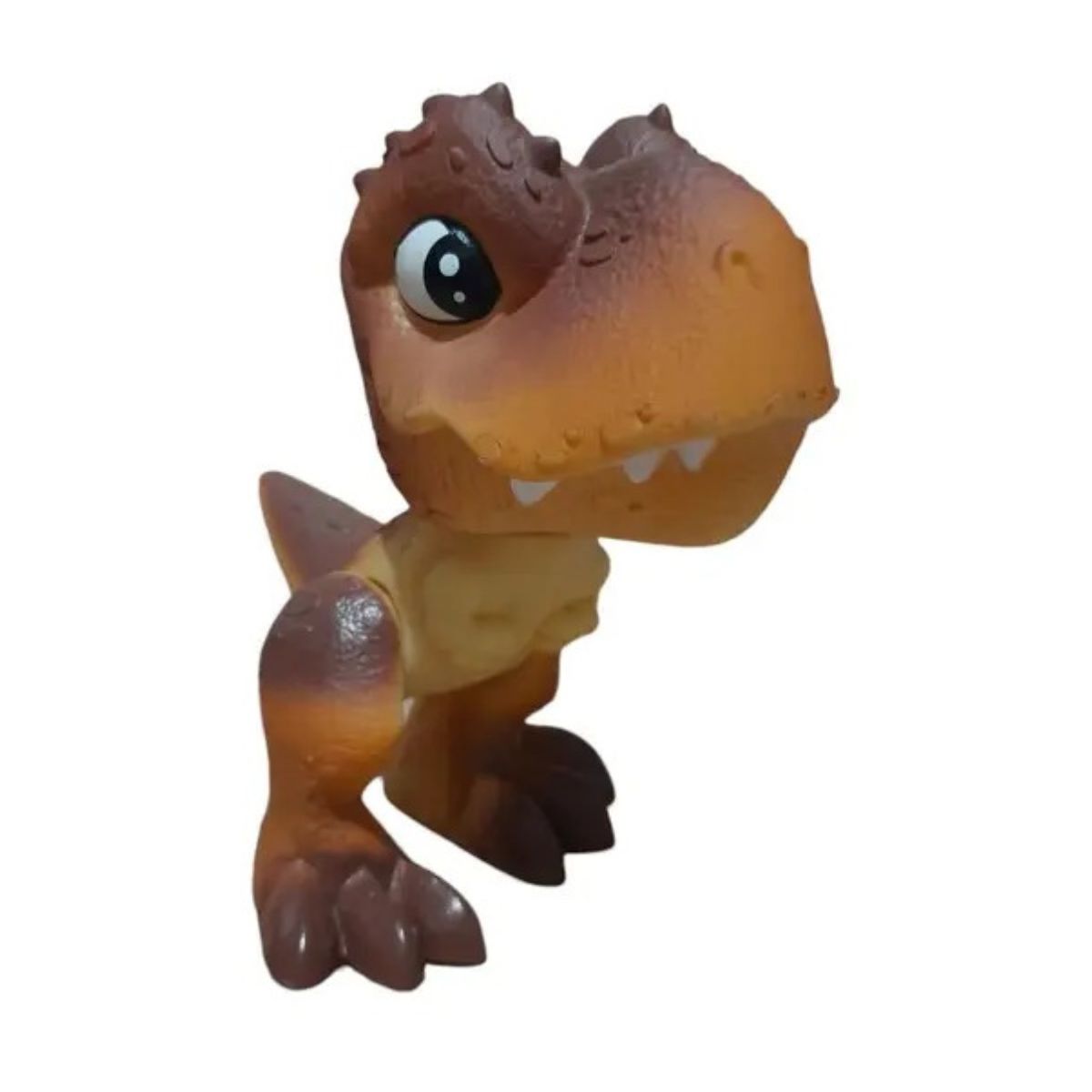 Mini Dino T-rex Marrom Na Casinha Jurassic Word - Pupee