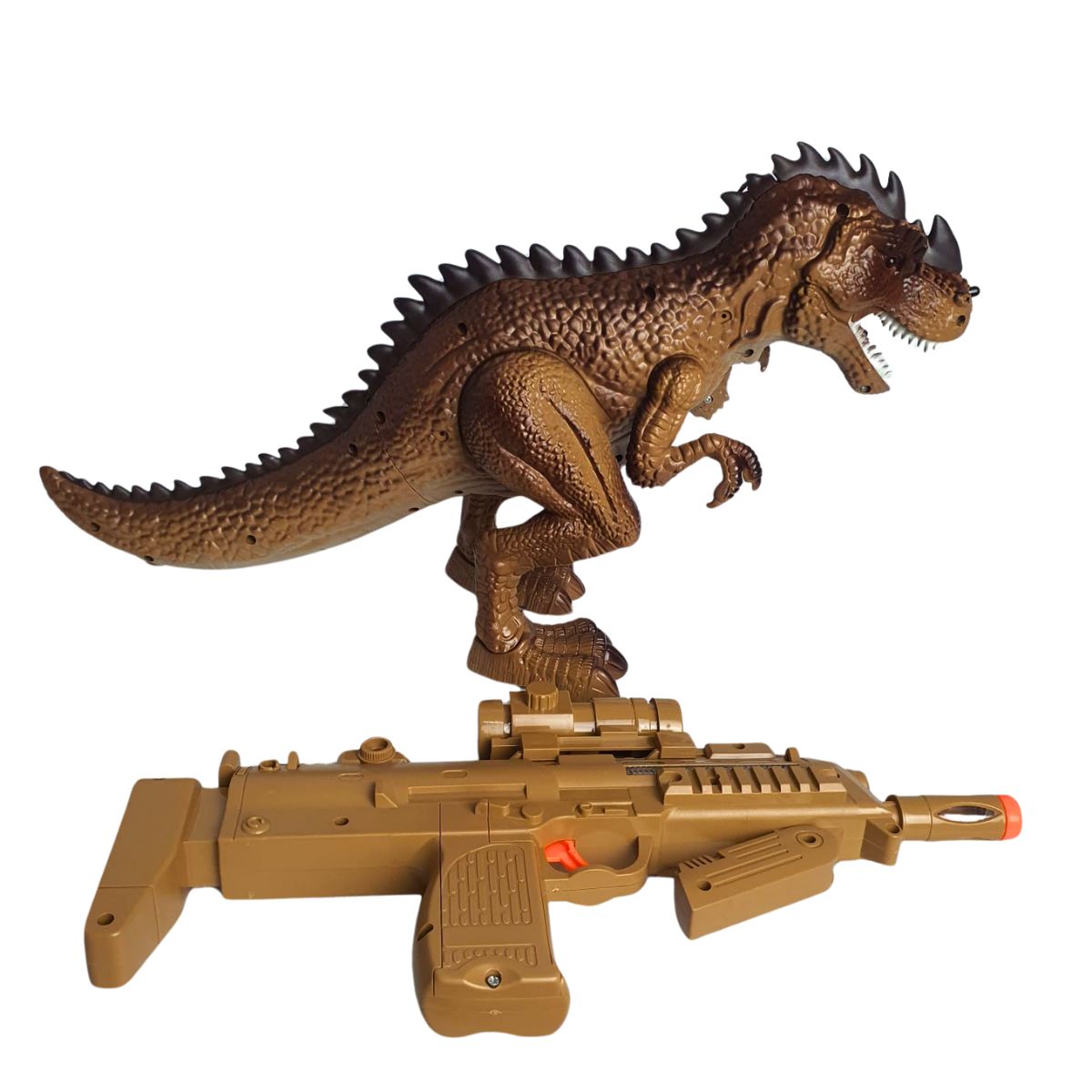 Dino Rex Shoot - Mire E Dispare Com Efeitos Sonoros - Bbr Toys