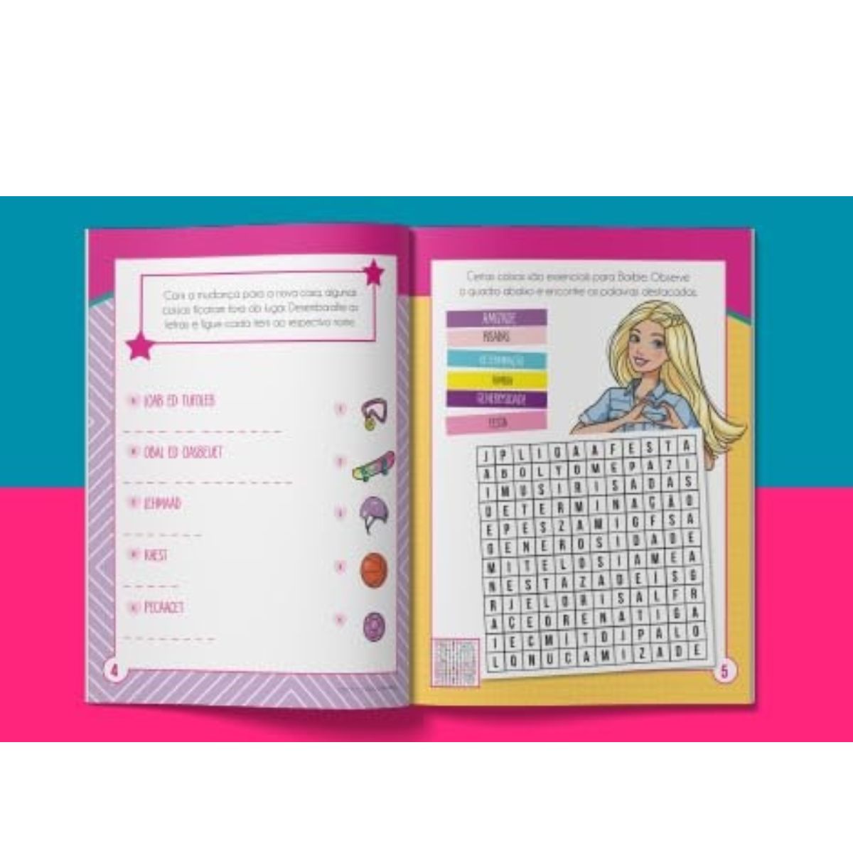 Livro Barbie Atividades E Para Colorir: Passatempos Da Amizade - Ciranda Cultural