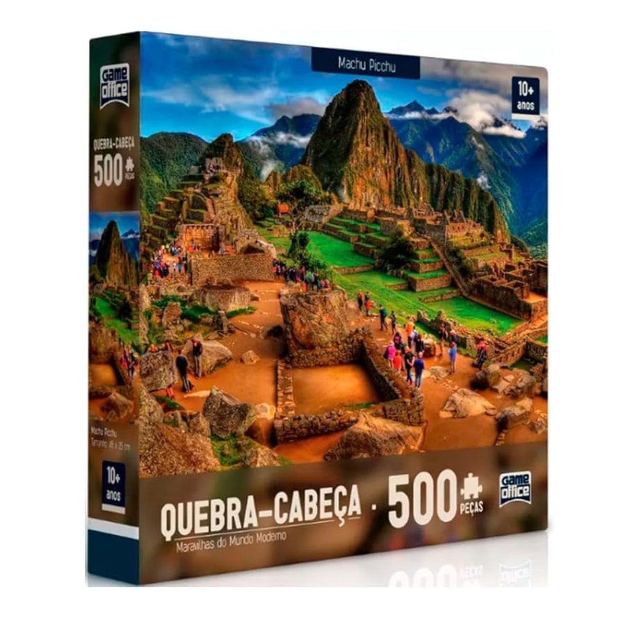 Quebra Cabeça Machu Picchu Maravilhas Do Mundo Moderno 500 Peças -  Toyster