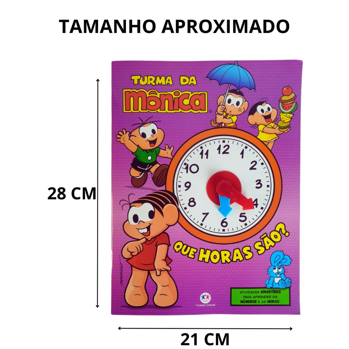 Livro Turma Da Mônica: Que Horas São? - Ciranda Cultural