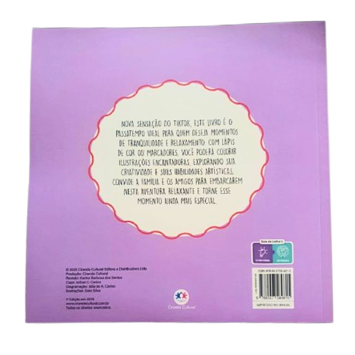 Livro Cozy Circus Bobbie Goods - Para Colorir / Relaxar / Atividades - Ciranda Cultural