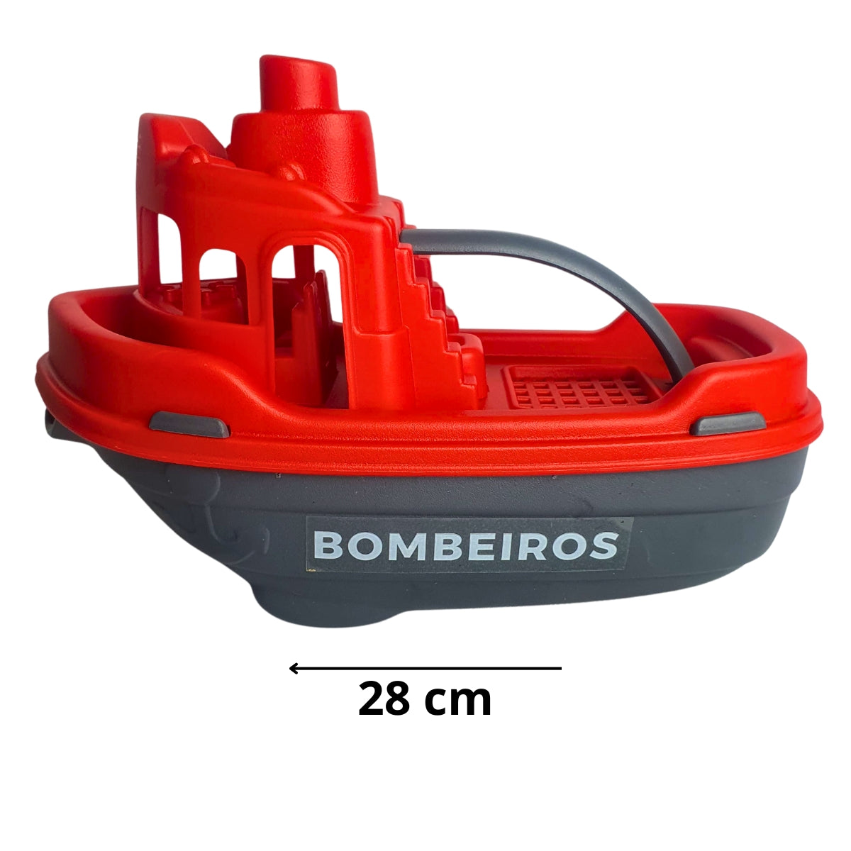 Barquinho Bombeiros Patrulha de Combate- Brinquedo Para Piscina