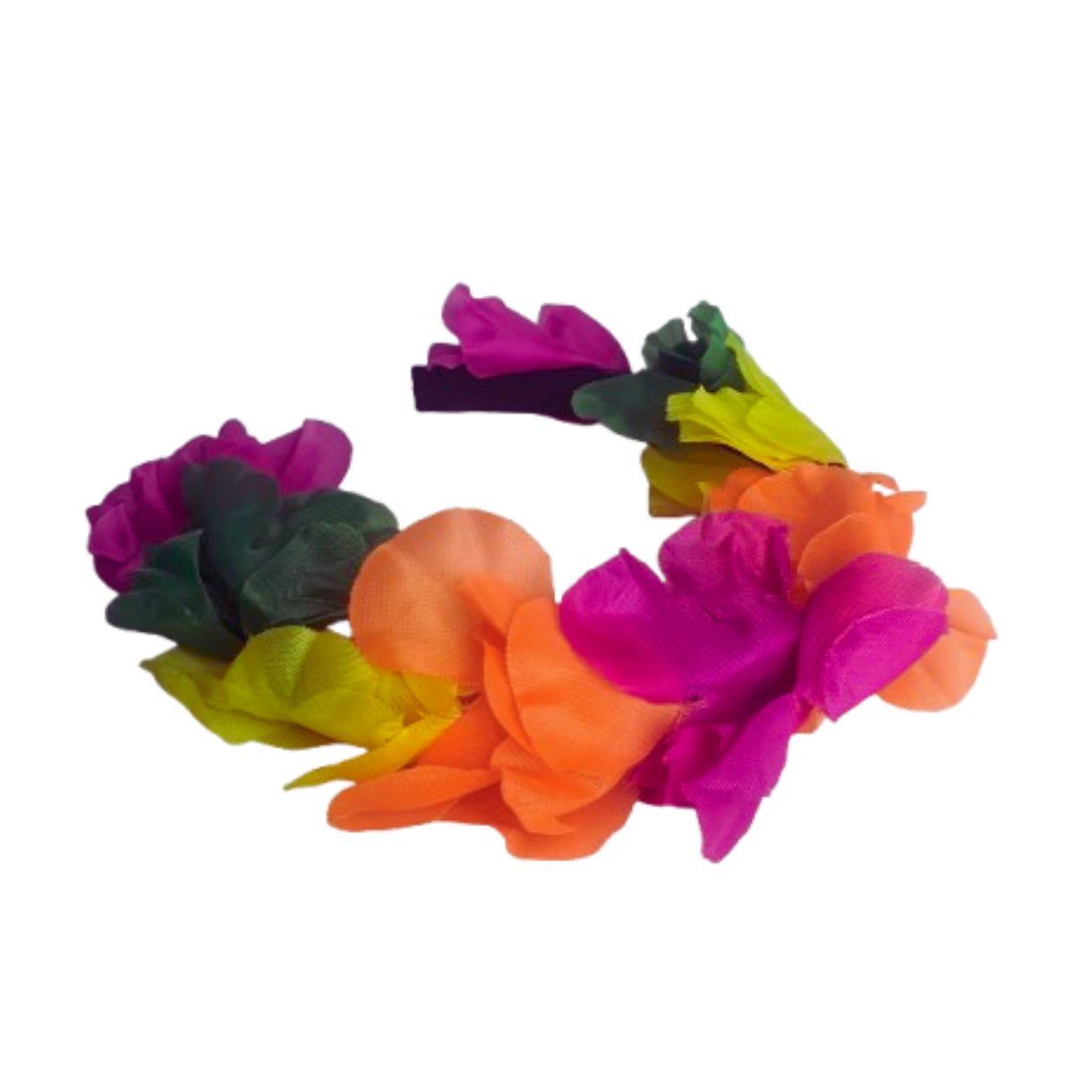 Tiara Havaiana Festa Fantasia Carnaval Neon Luau