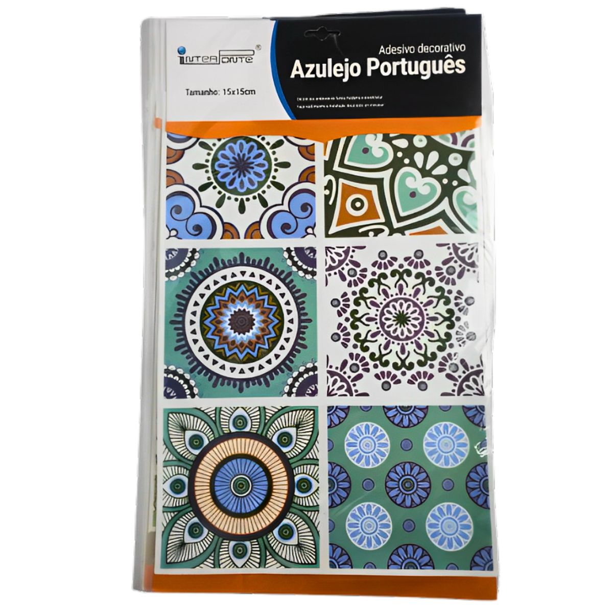 Papel De Parede Adesivo Azulejo Português Colorido Variados