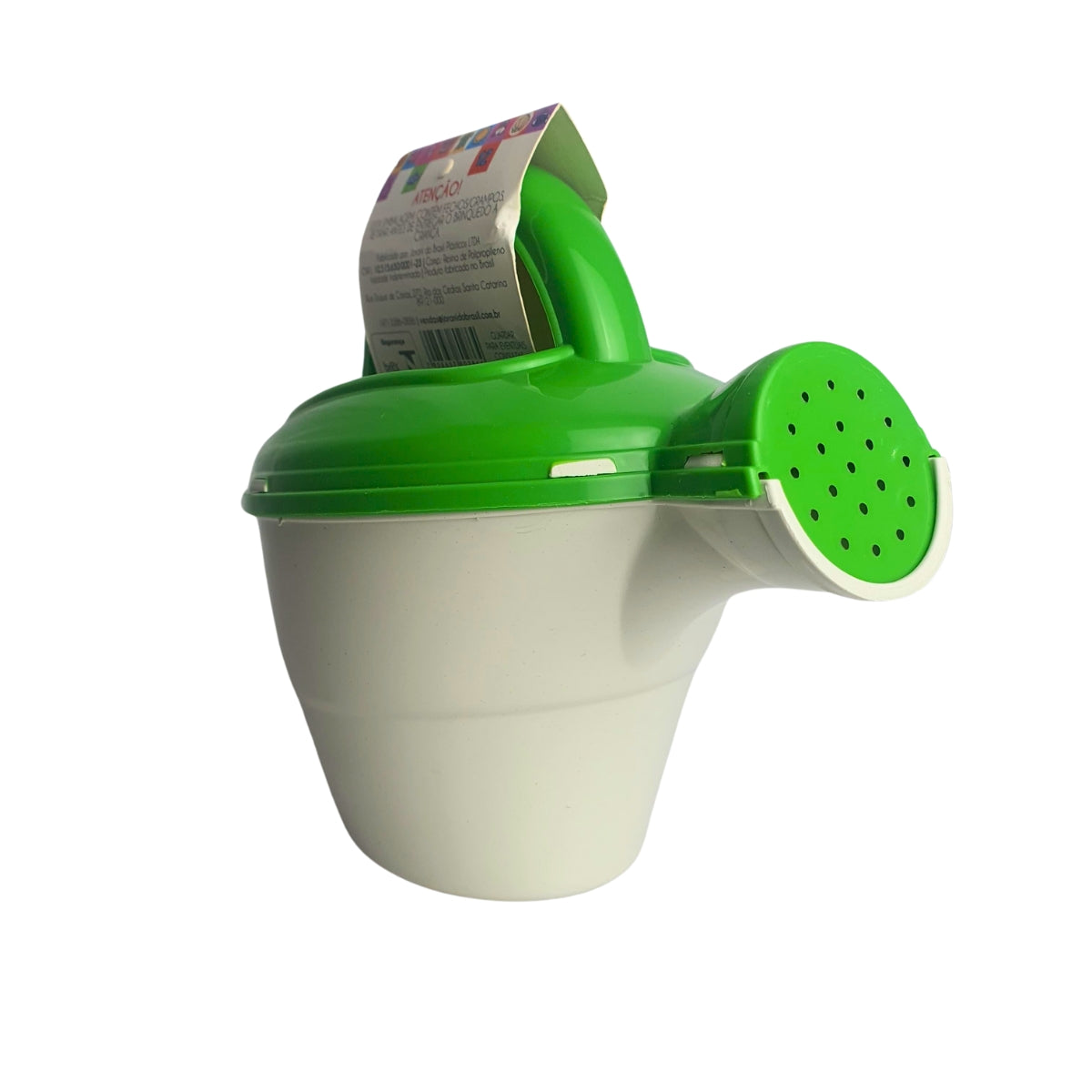 Regador Infantil Verde Com Branco - Brinquedo Para Piscina e Praia