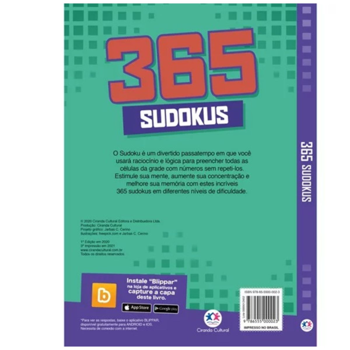 Livro Passatempo 365 Sudokus - Ciranda Cultural