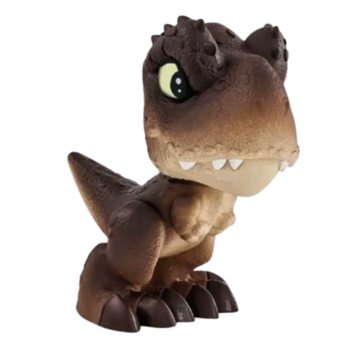 Mini Dino T-rex Preto Na Casinha Jurassic Word - Pupee