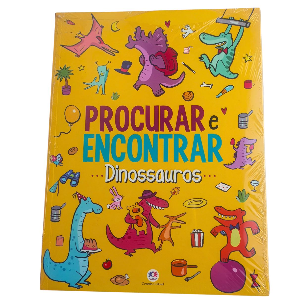Kit 3 Livros Infantil Apoio Escolar: Cartilha Crescer - Alfabeto + Almanaque É Diversão Fábulas + Dinossauros - Procurar E Encontrar - Ciranda Cultural