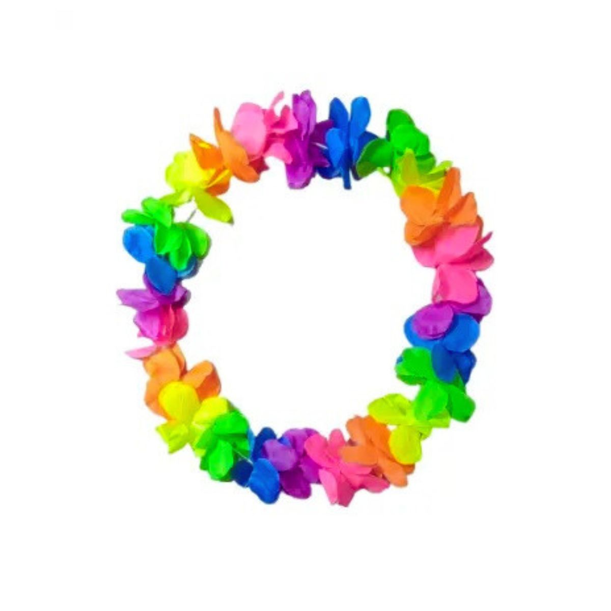 Kit 2 Colares Havaiano Festa Fantasia Carnaval Neon Luau