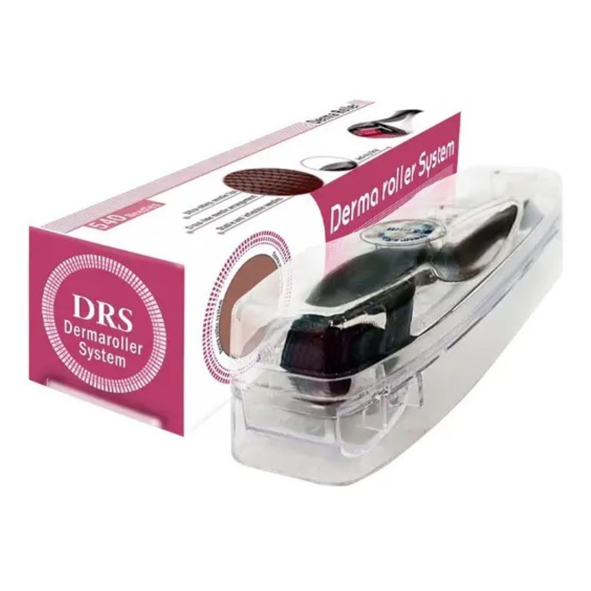 Dermaroller System Rolo 540 Microagulhas Esfoliador Pele