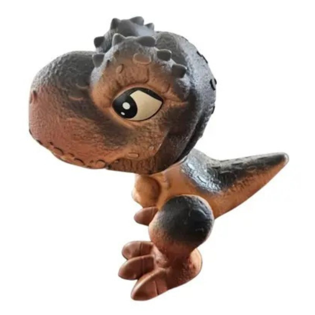 Mini Dino T-rex Preto Na Casinha Jurassic Word - Pupee