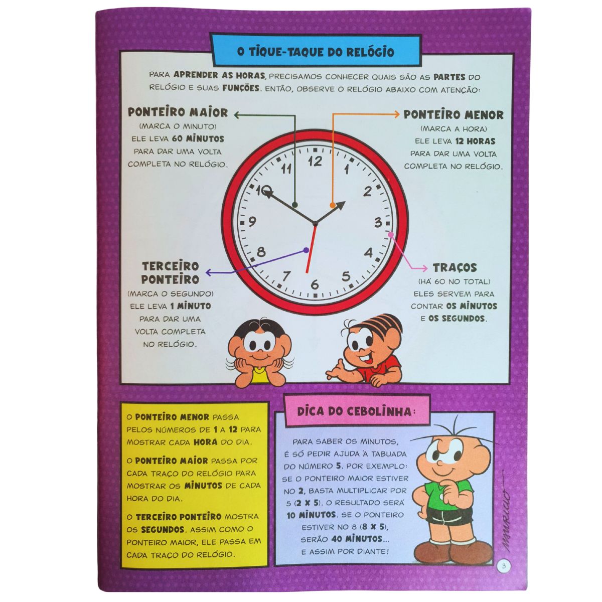 Livro Turma Da Mônica: Que Horas São? - Ciranda Cultural