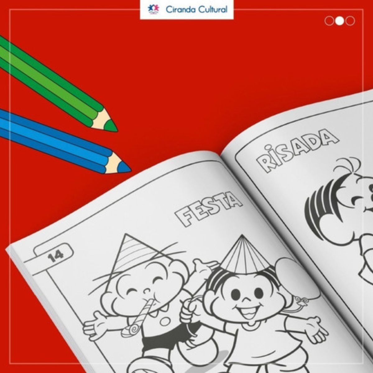 Livro Infantil Para Colorir 101 Primeiros Desenhos Turma Da Mônica - Ciranda Cultural