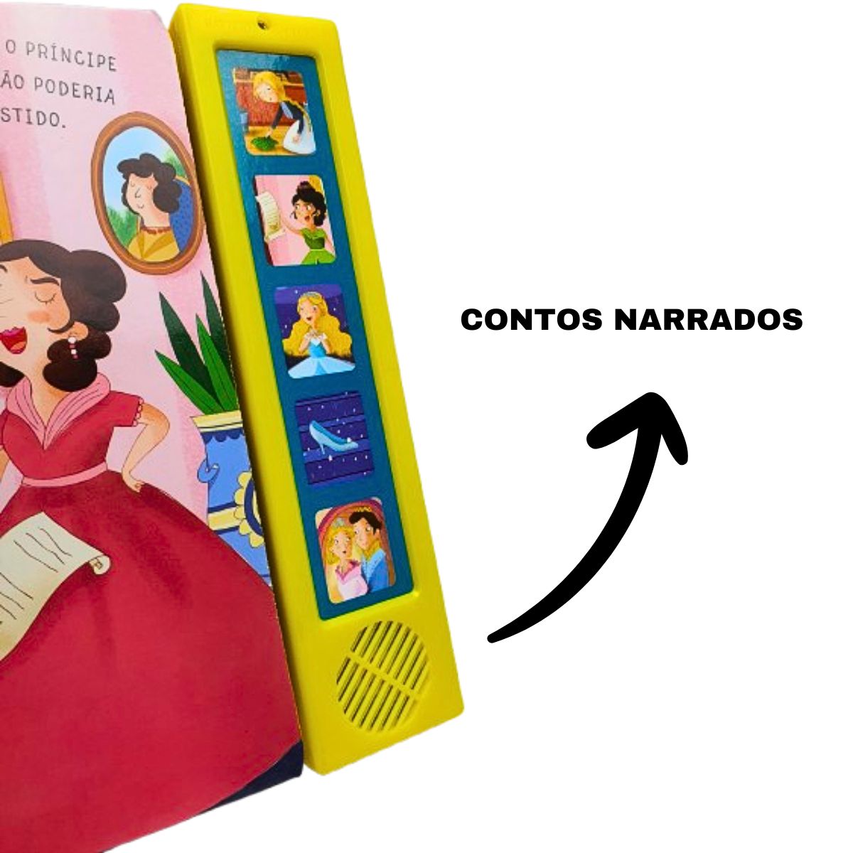 Livro Infantil Sonoro Contos Clássicos Cinderela / Ler E Ouvir - Ciranda Cultural