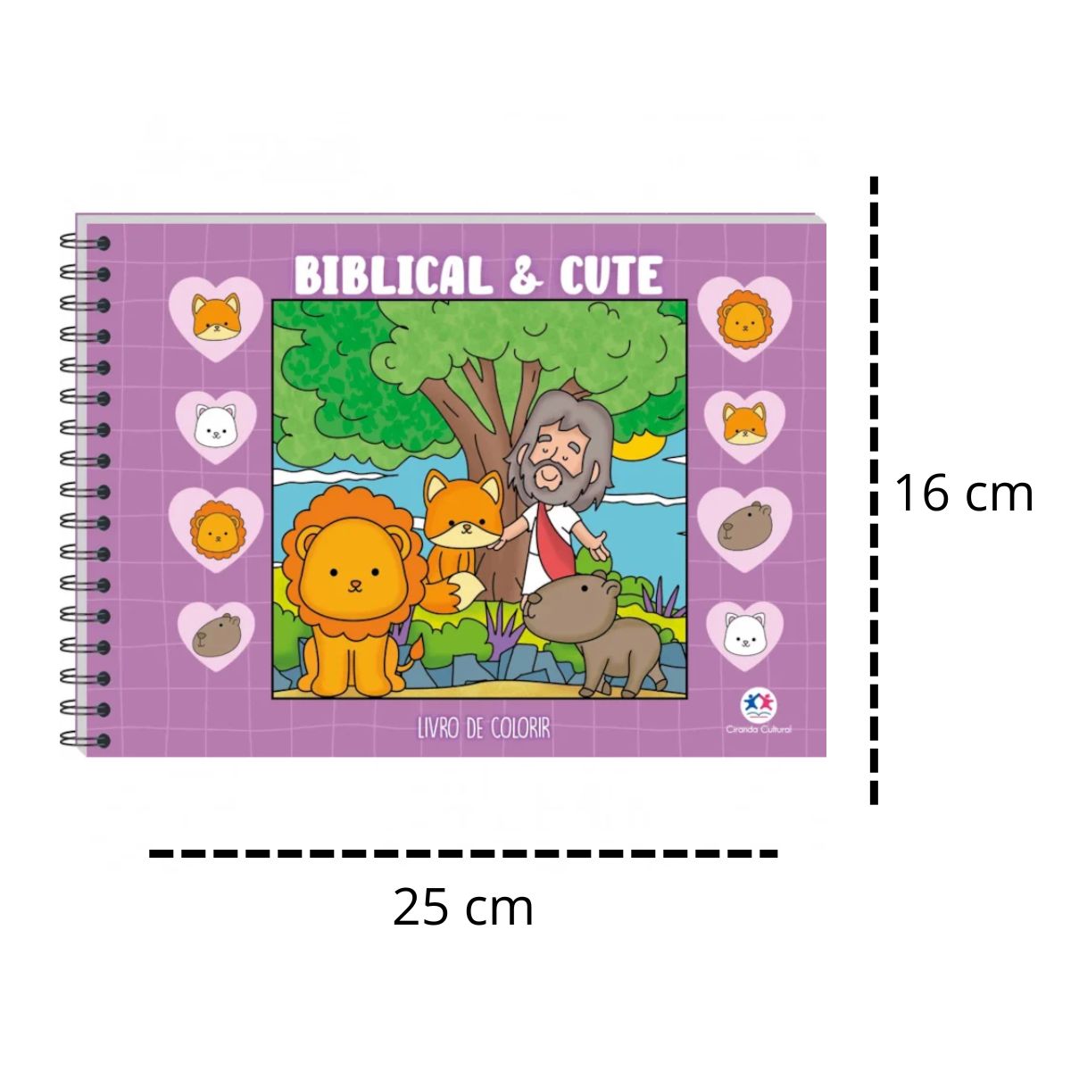 Livro Biblical & Cute Violet Bobbie Goods - Para Colorir / Relaxar / Atividades - Ciranda Cultural