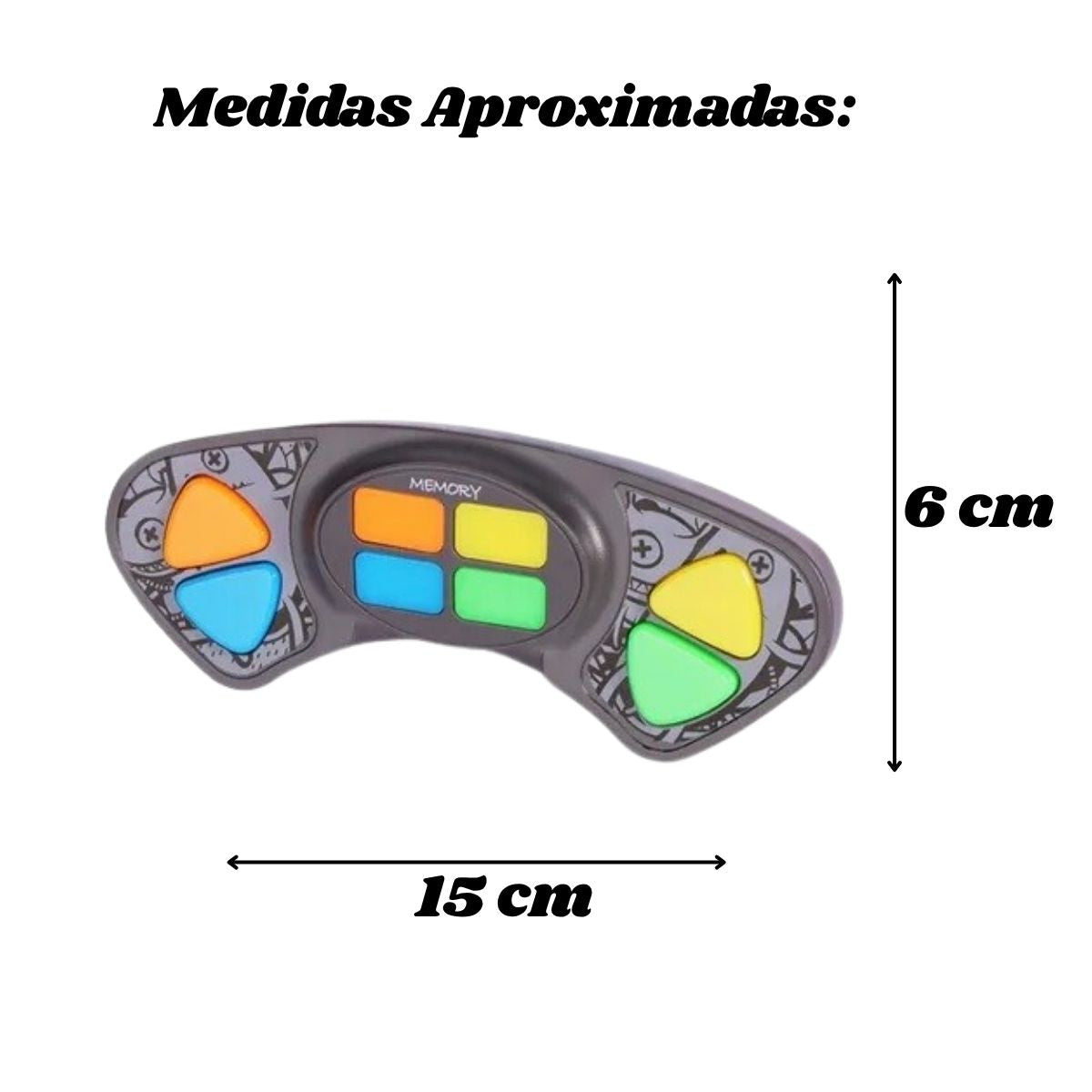 Jogo Da Memória Brinquedo Eletrogame Controle Hdl Q.i 130