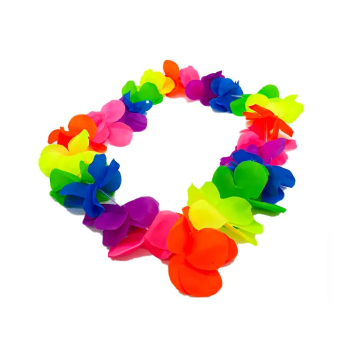 Colar Havaiano Festa Fantasia Carnaval Neon Luau