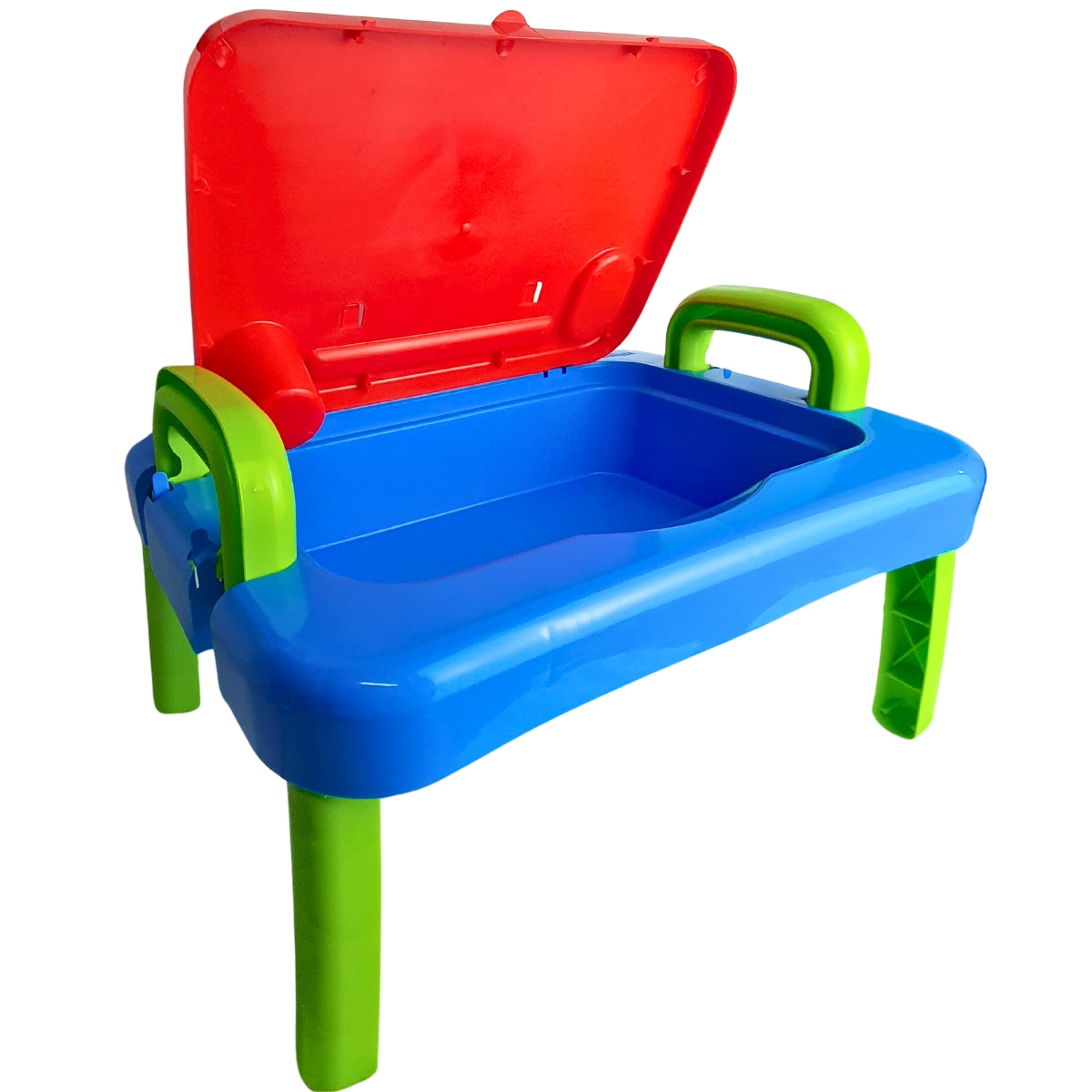 Mesinha Para Desenhar Infantil MercoToys Azul Com Vermelho