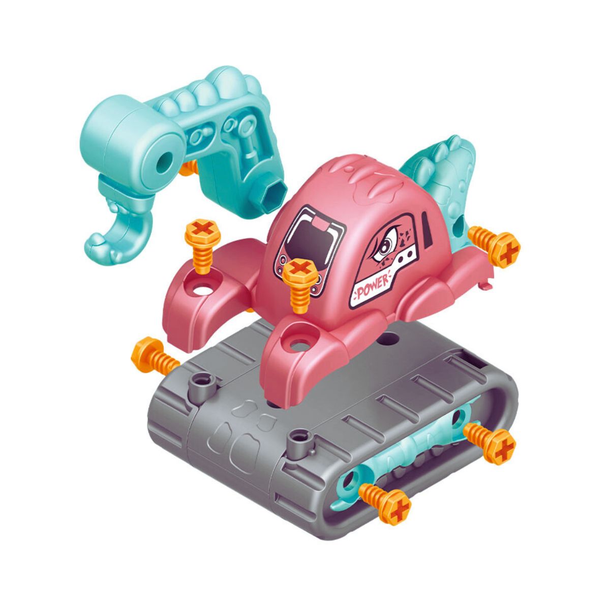 Brinquedo Caminhão Guincho Aprenda A Montar / Monta e Desmonta - Dm Toys