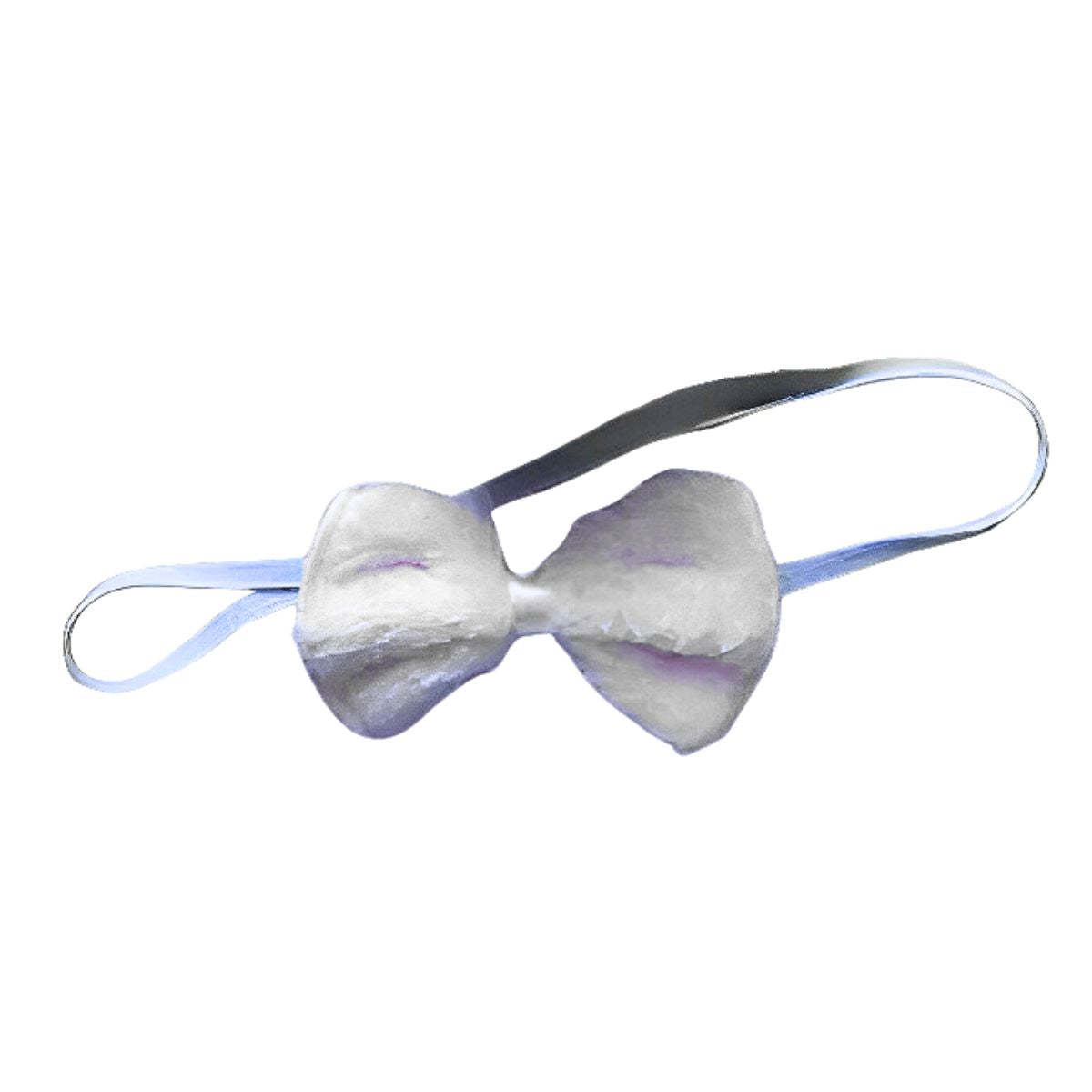 Kit Fantasia Coelhinha Tiara / Gravata / Rabinho Coelho Branco