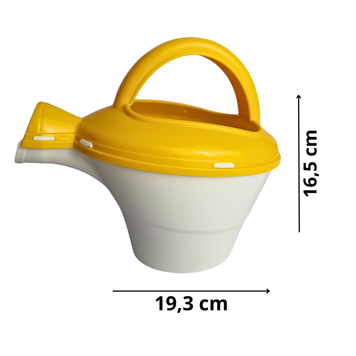 Kit Regador Infantil Praia Amarelo Com Branco - Smiling Kids