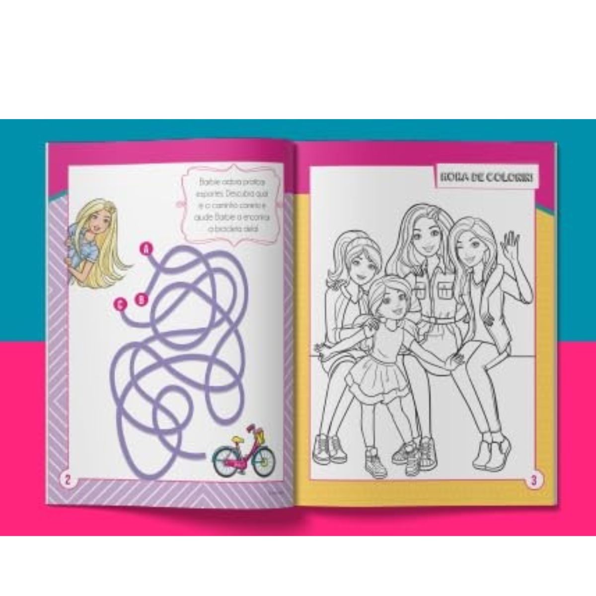 Livro Barbie Atividades E Para Colorir: Passatempos Da Amizade - Ciranda Cultural