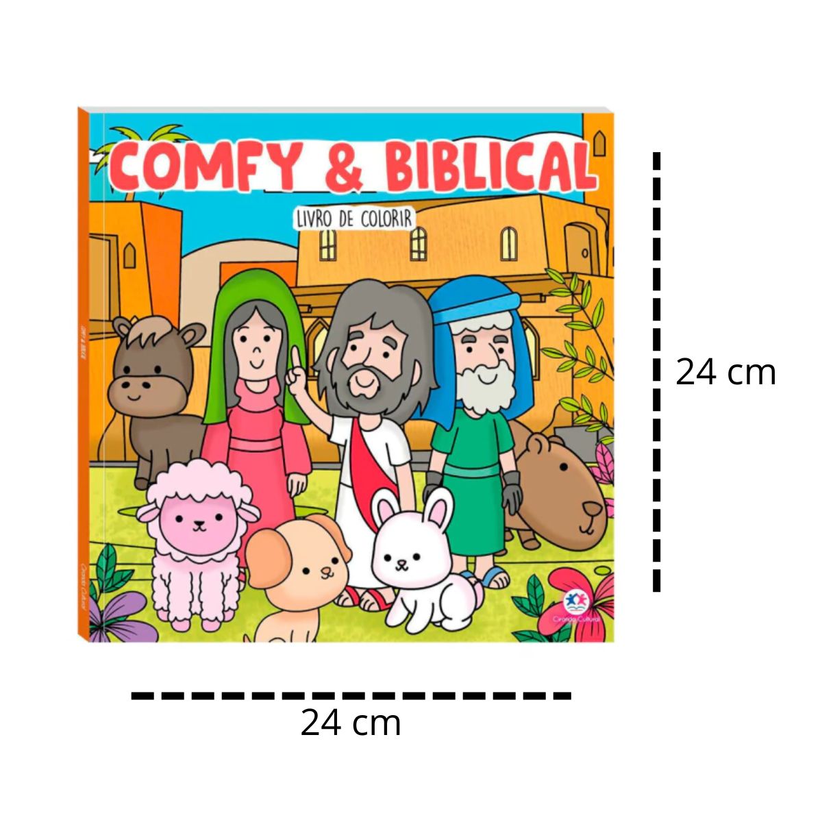 Livro Comfy & Biblical Bobbie Goods - Para Colorir / Relaxar / Atividades - Ciranda Cultural