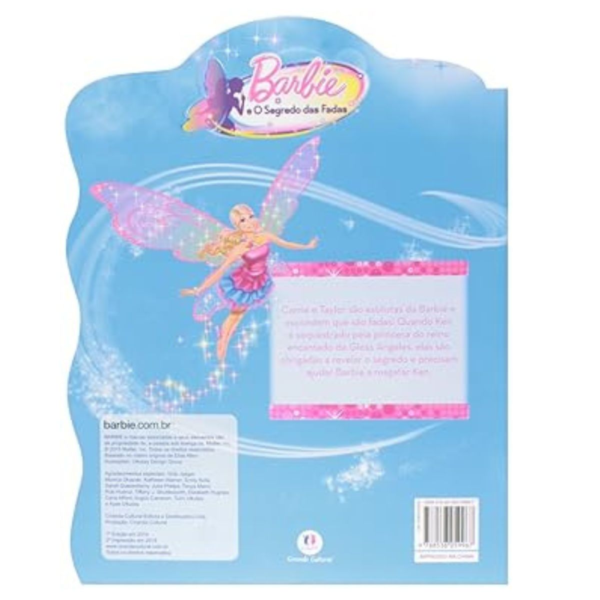 Kit 2 Livros Infantil: Quebra-cabeça Barbie: Uma Viagem Especial + Barbie E O Segredo Das Fadas - Ciranda Cultural