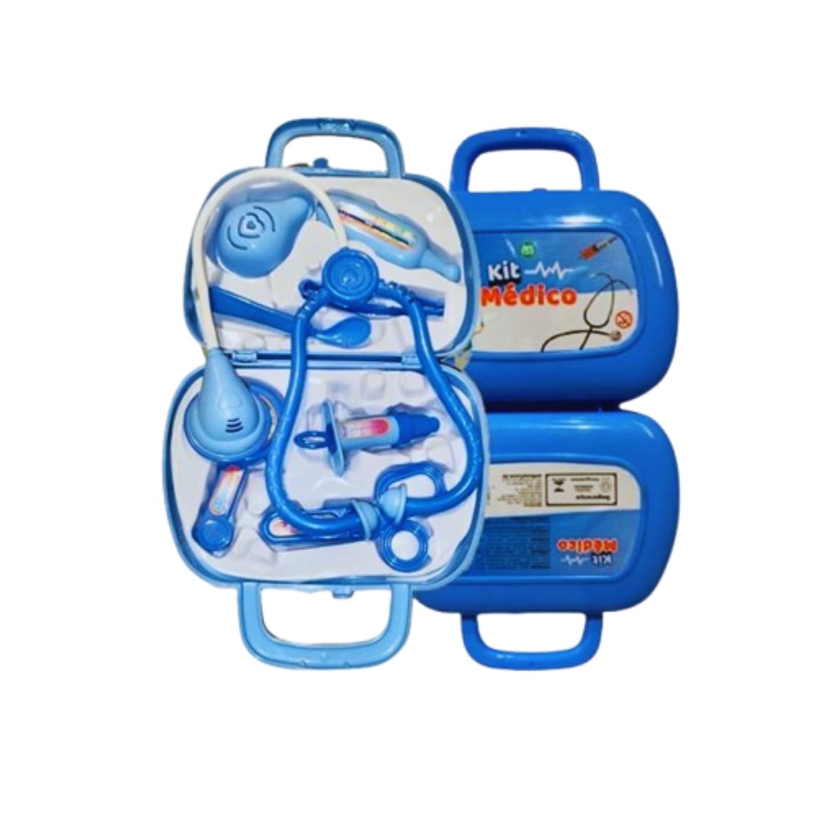 Brinquedo Kit Maleta Médico Infantil Azul - Ark Toys