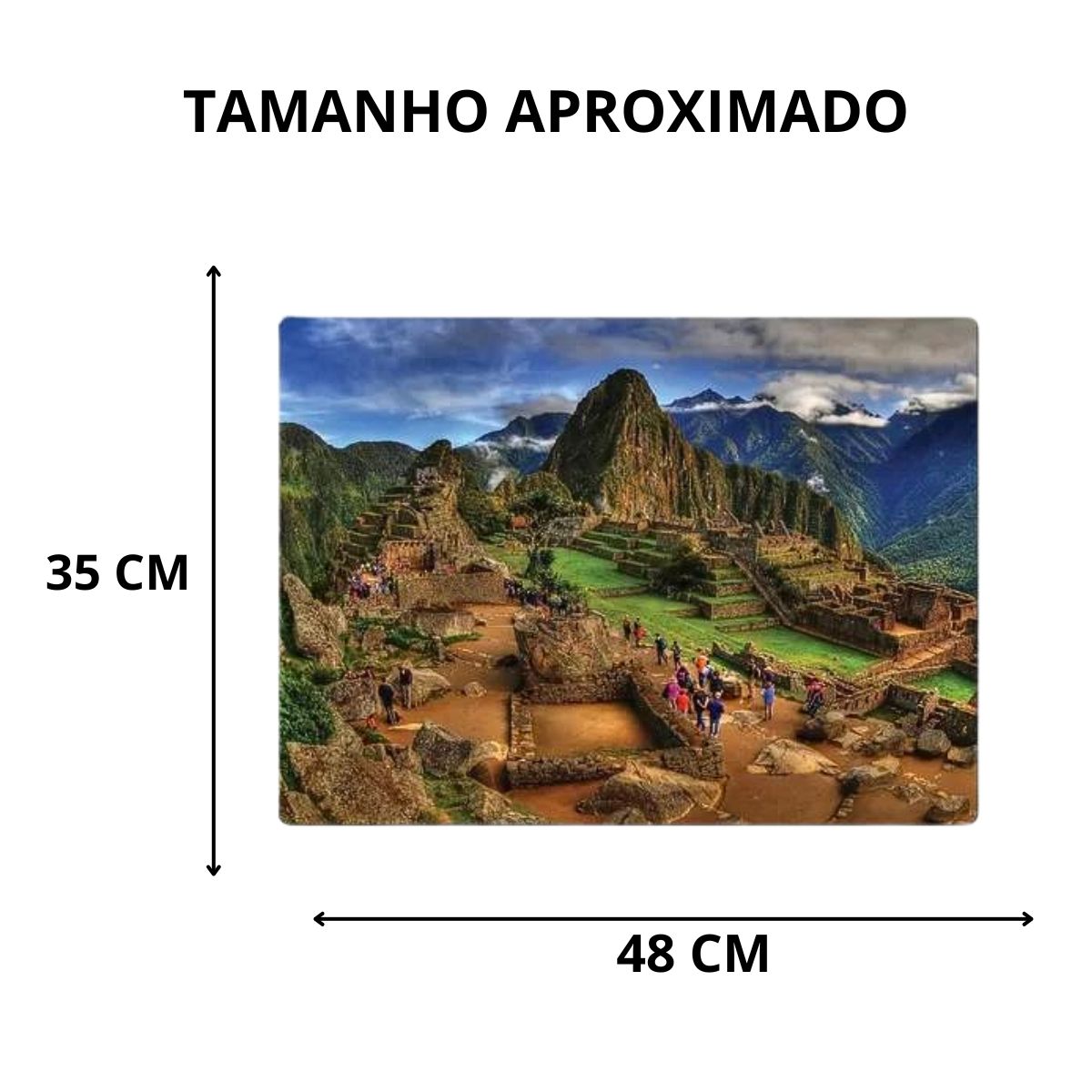 Quebra Cabeça Machu Picchu Maravilhas Do Mundo Moderno 500 Peças -  Toyster