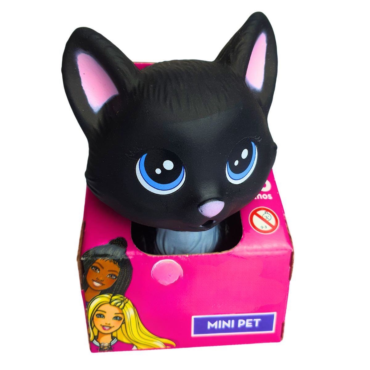 Kit 3 Mini Pets Gatinhas Na Casinha Barbie - Pupee