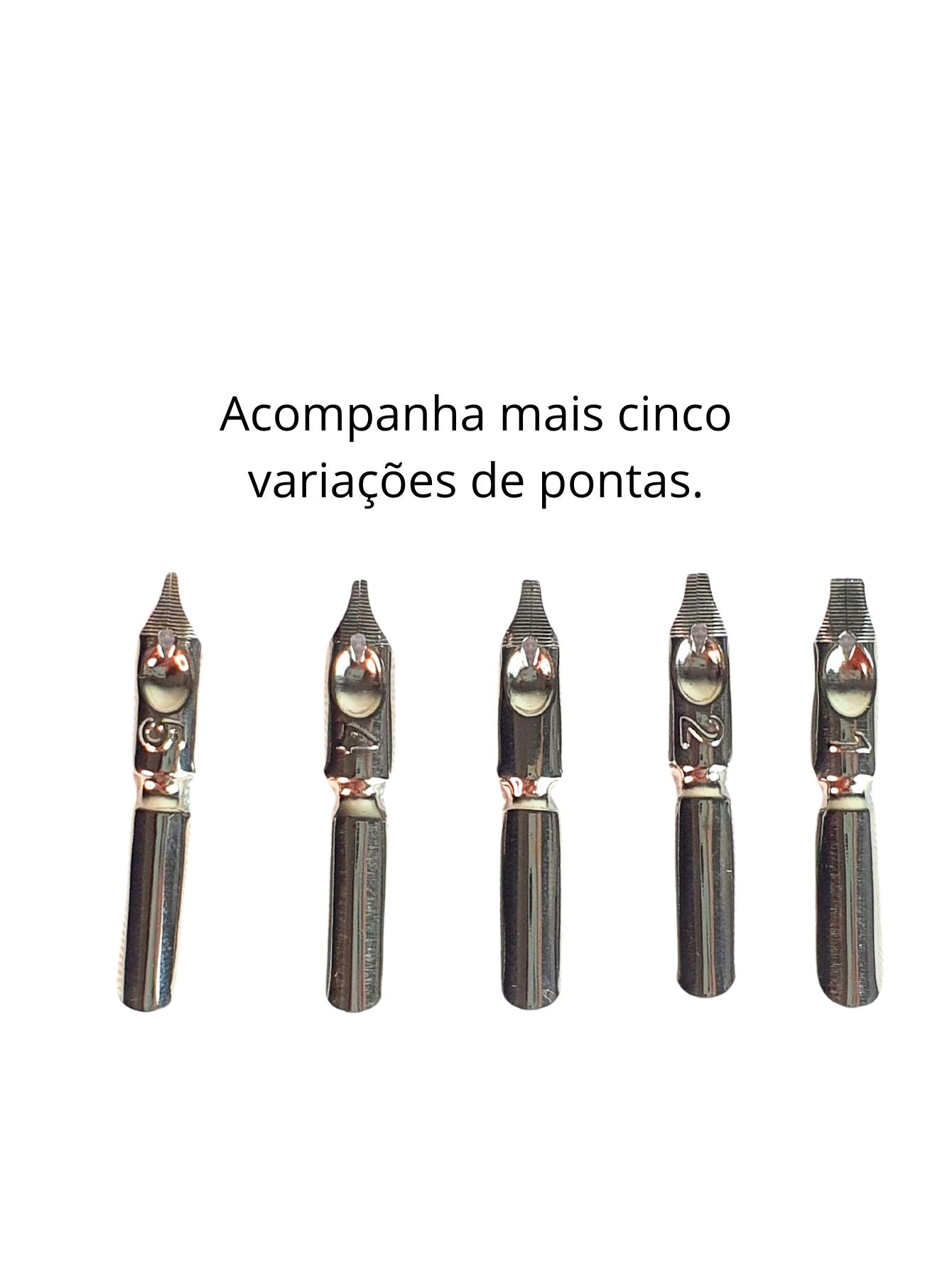 Caneta Tinteiro Pena Simples Preto