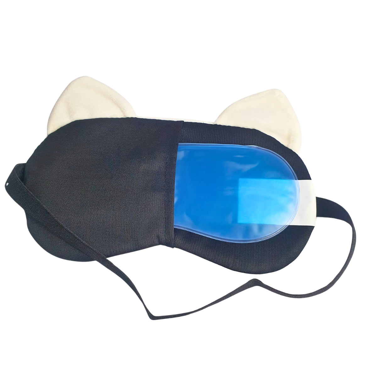Máscara Gato Panda - Máscara de Descanso com Bolsa de Gel