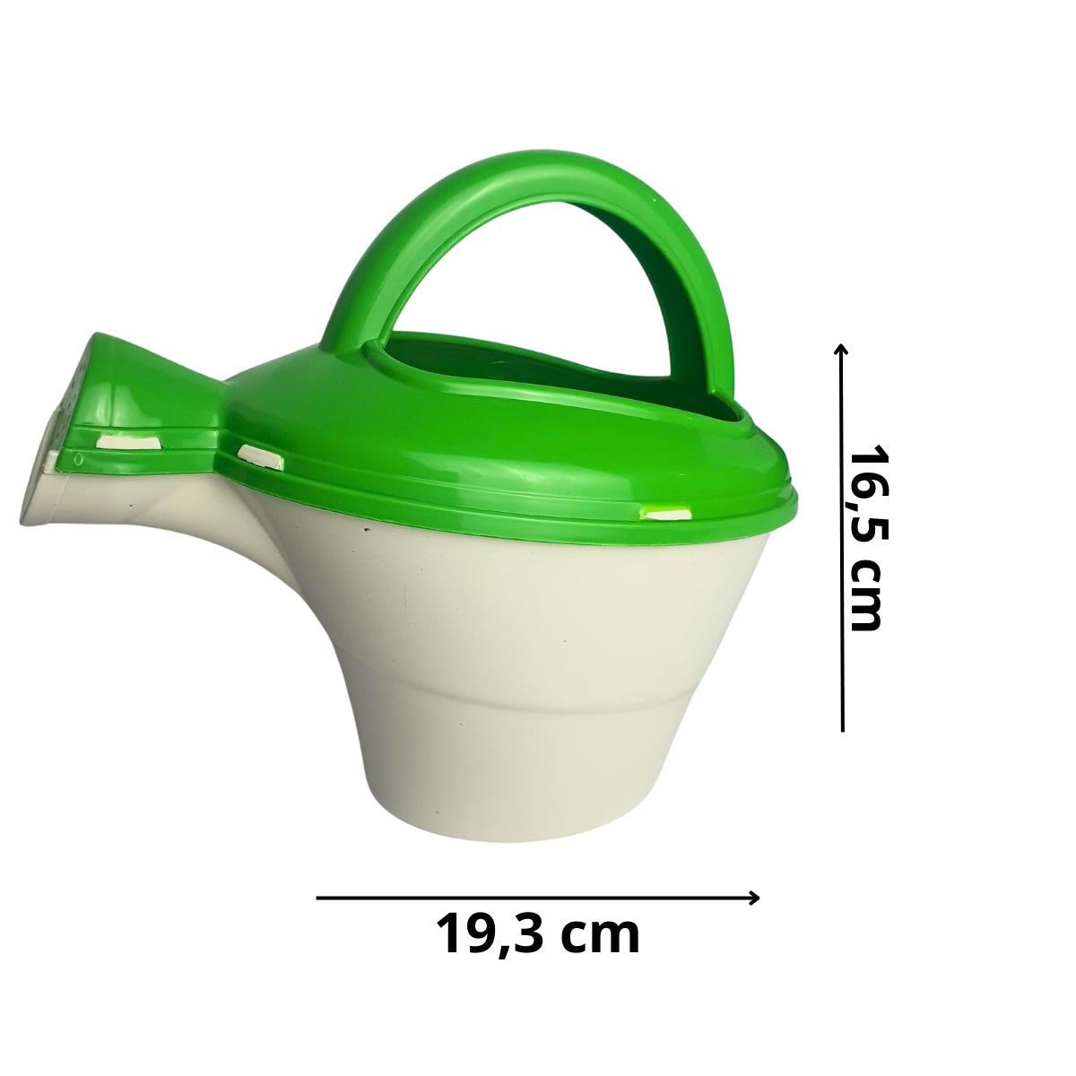 Regador Infantil Verde Com Branco - Brinquedo Para Piscina e Praia