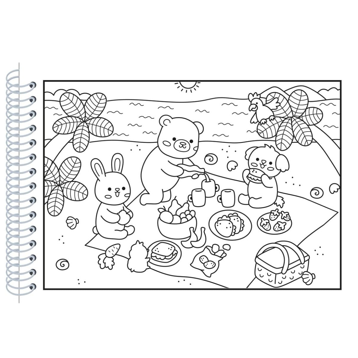 Livro Comfy & Cozy Blue Bobbie Goods - Para Colorir / Relaxar / Atividades - Ciranda Cultural
