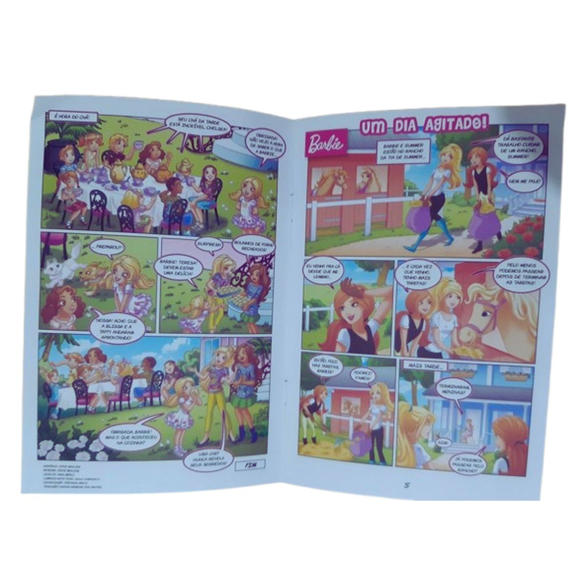 Livro Gibi Barbie O Segredo Do Chef / Histórias Em Quadrinhos - Ciranda Cultural