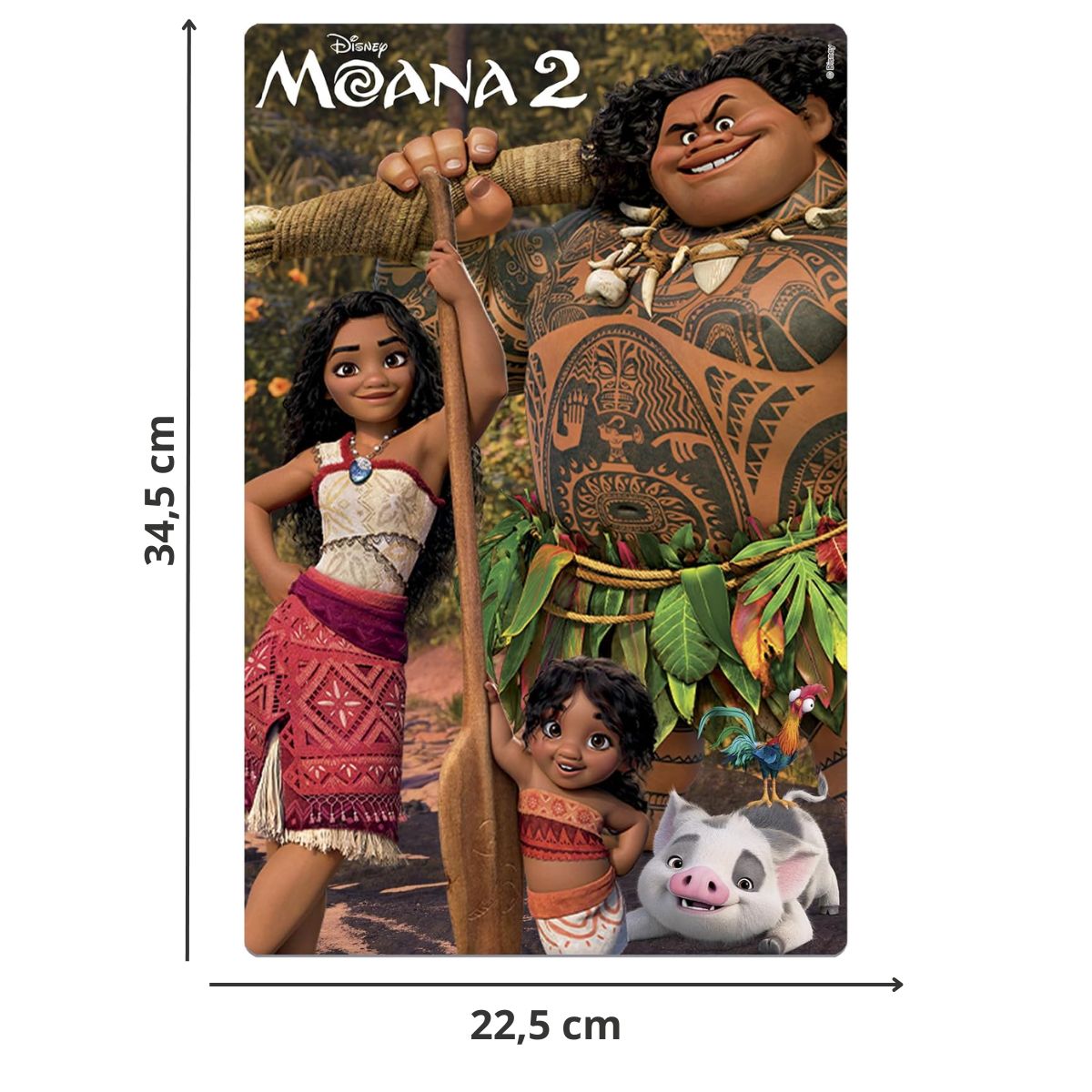 Quebra Cabeça Infantil Moana 2 / 100 Peças - Toyster