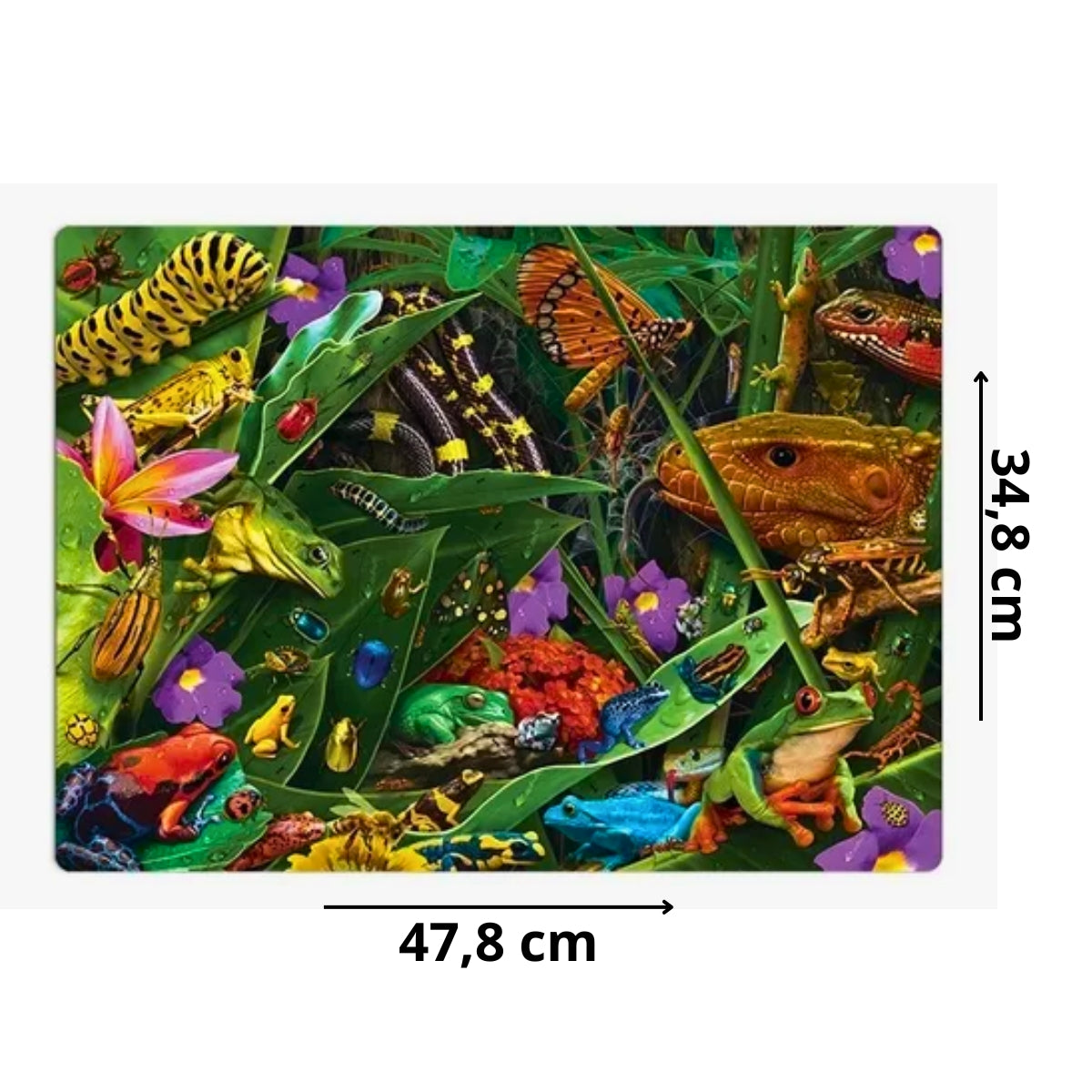 Quebra-Cabeça Toyster Natureza Estranha - Bichos Bizarros 500 Peças