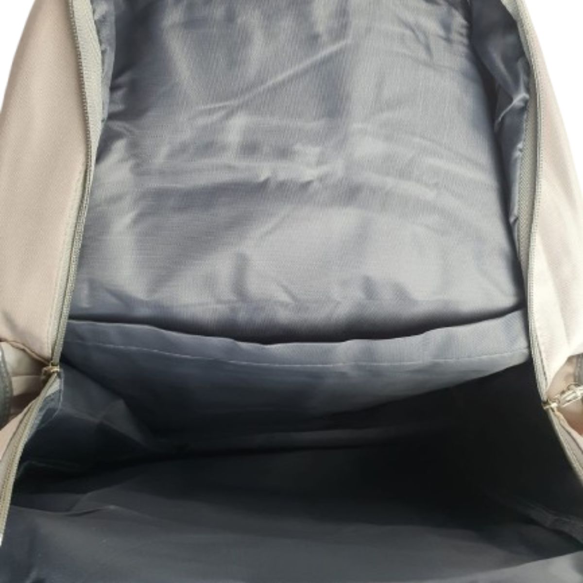 Mochila Bolsa Costas Feminina Com Chaveiro Ursinho Cinza